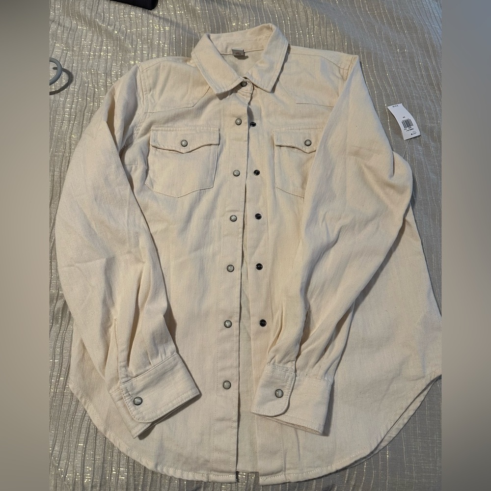 Old navy button up blouse